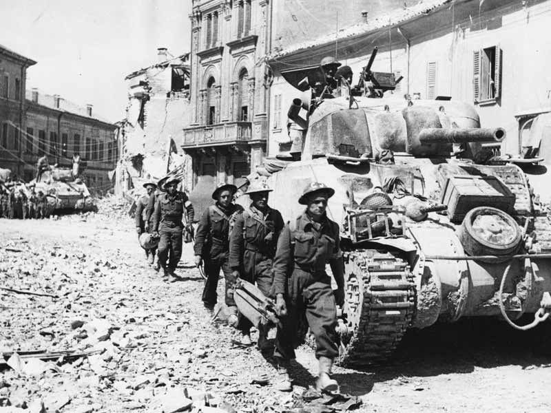 M4 Sherman in Italy 1945