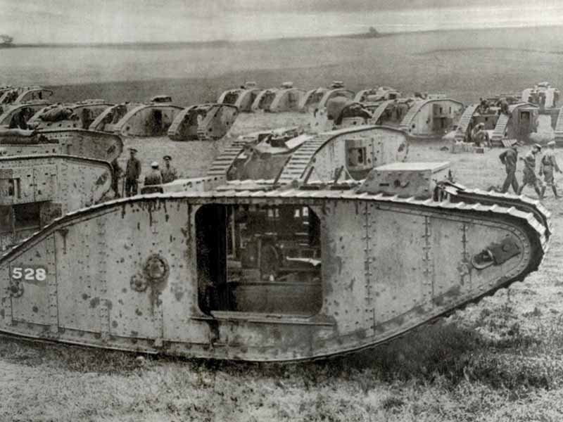 Tank squadrons on the Western Front