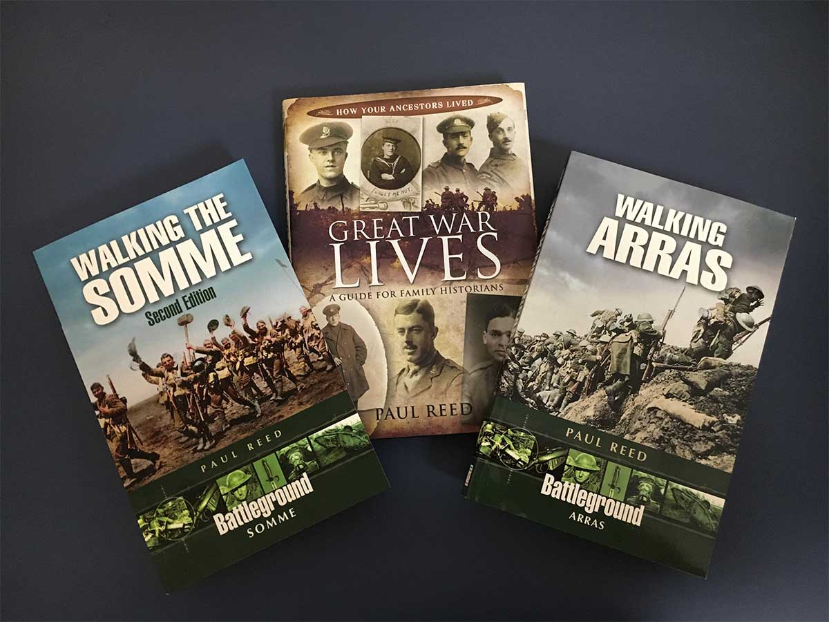 Win a SIGNED bundle of Paul Reed’s WW1 books